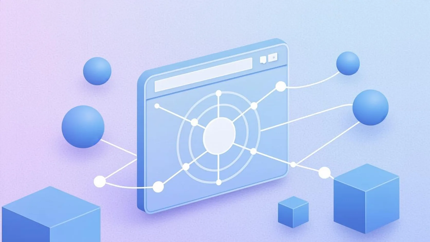 Network toolkit concept illustration