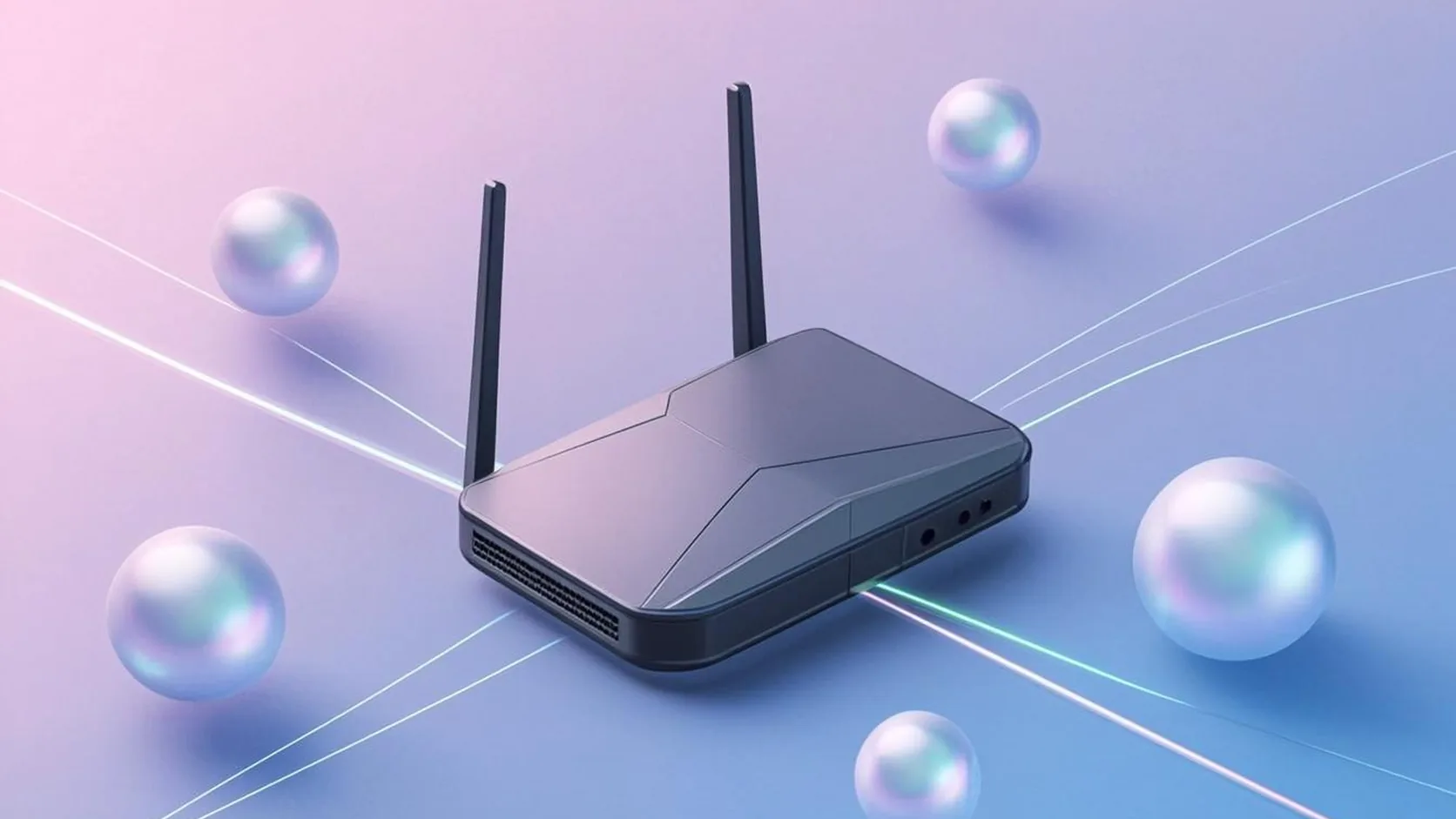 Model router concept illustration