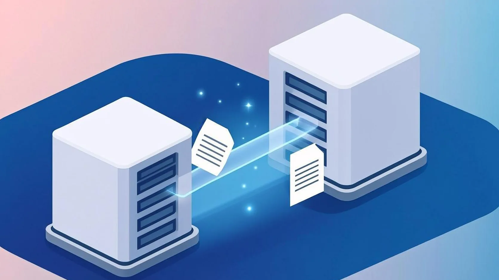 API bridge concept illustration